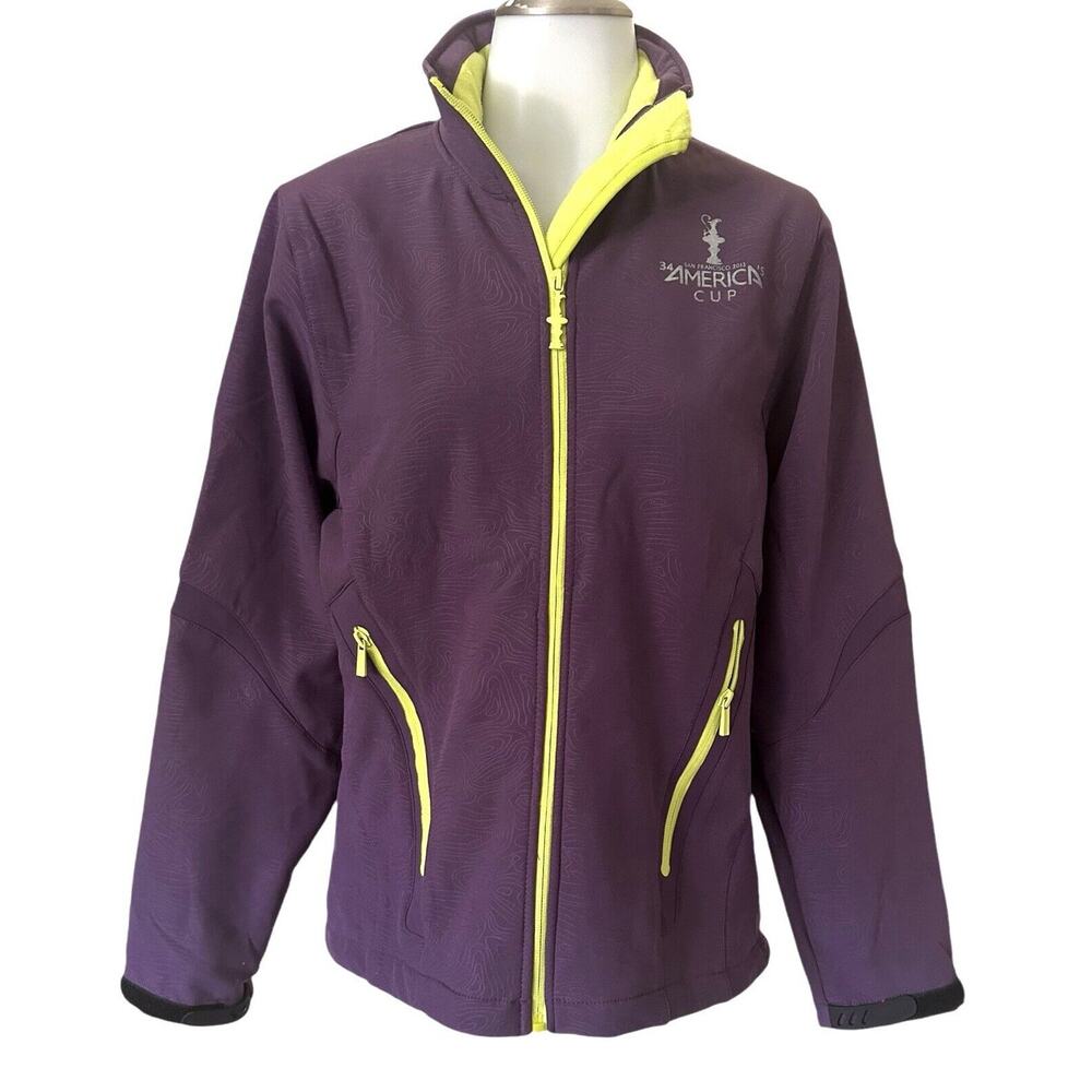 America's Cup San Francisco 2013 Puma Soft Shell Jacket, Women's Size L Sailing